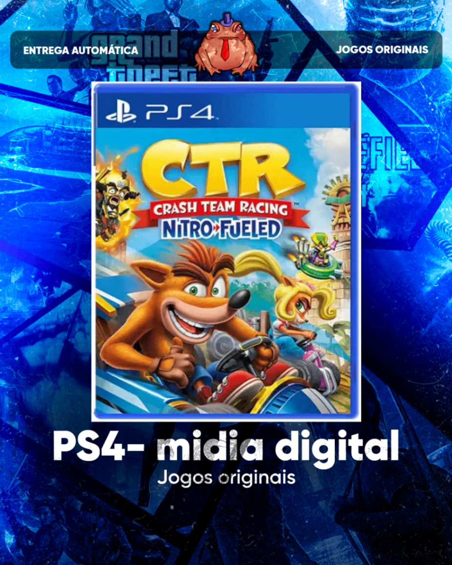 Crash Team Racing Nitro-Fueled Primária - Ps4