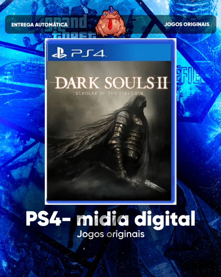 DARK SOULS™ II: Scholar of the First Sin Primária-Ps4