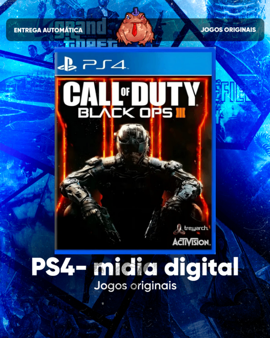 Call Of Duty Black Ops 3 Primária- Ps4