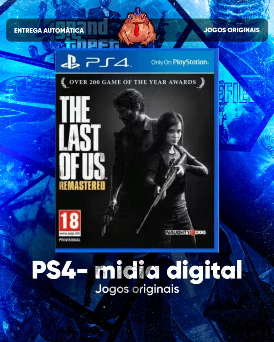 The Last of Us Remastered Primária - Ps4