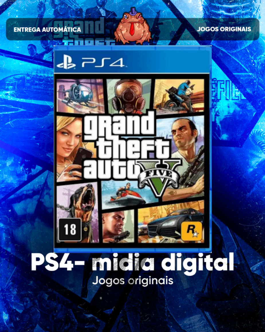 Grand Theft Auto V Primária - Ps4