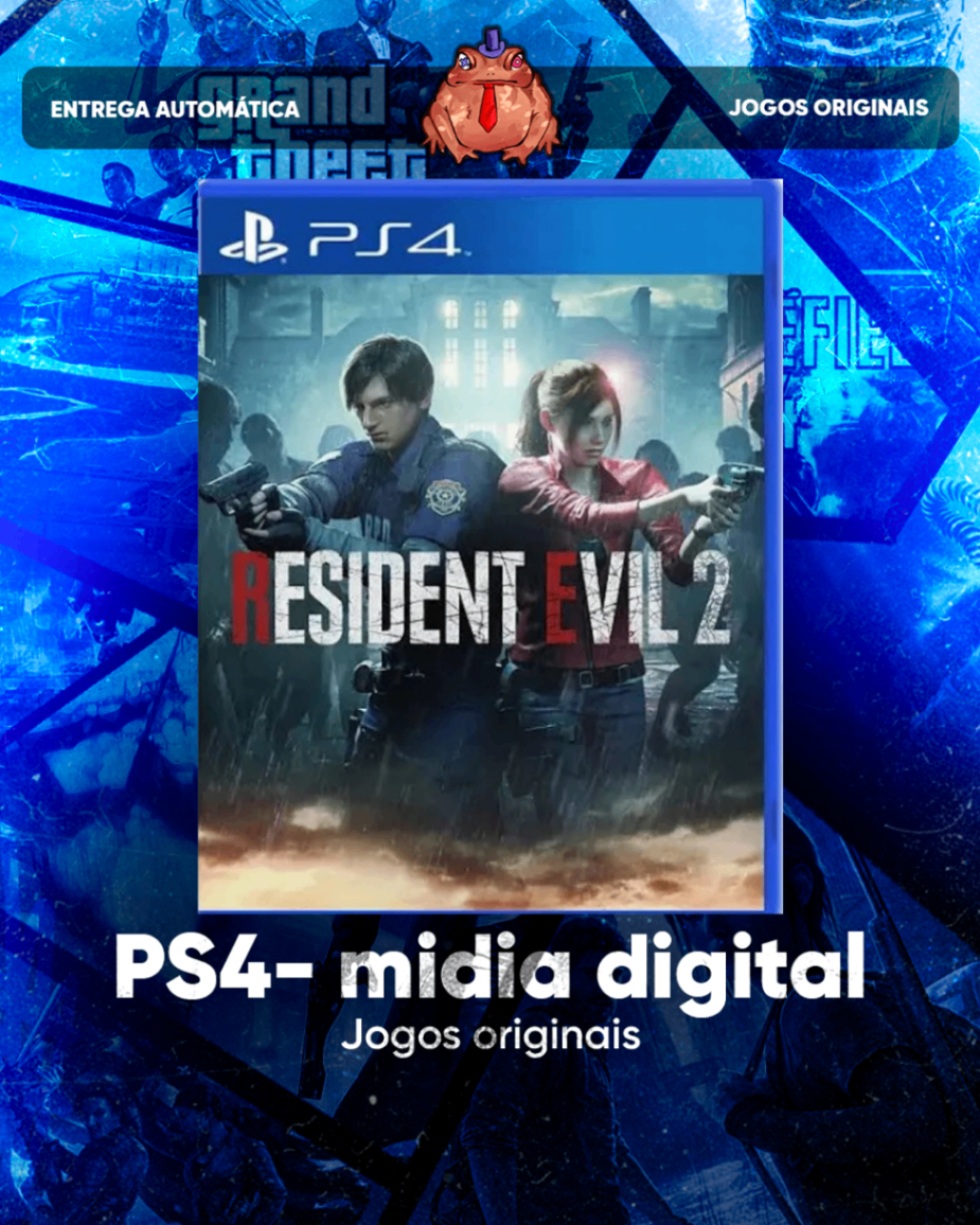 RESIDENT EVIL 2 Primária - Ps4