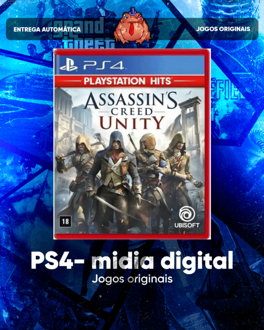 Assassins Creed Unity Primária-Ps4