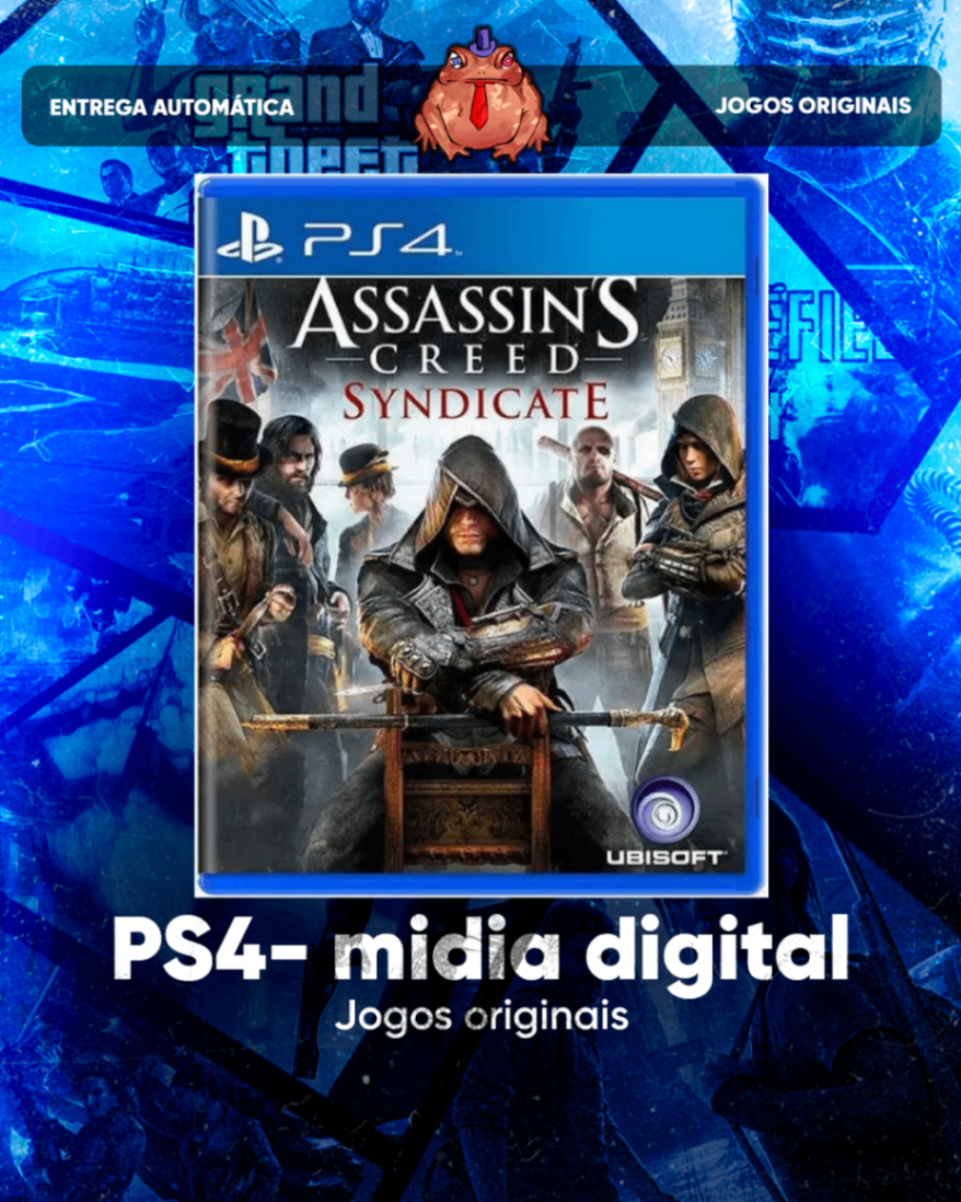 Assassins Creed Syndicate Primária-Ps4